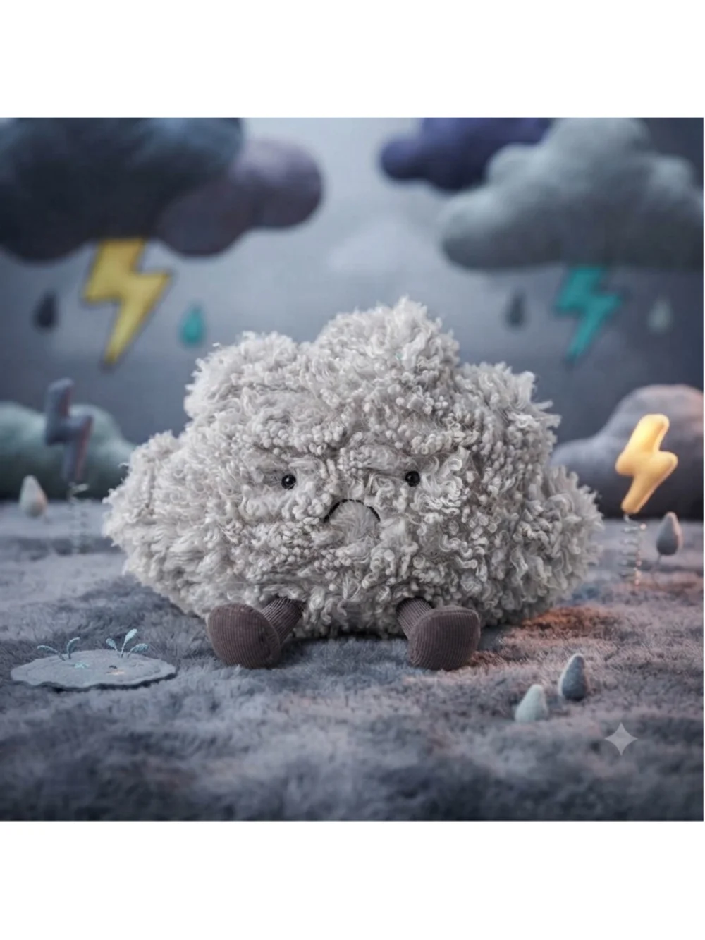 Jellycat Amuseable Storm Cloud Plush Toy 10
